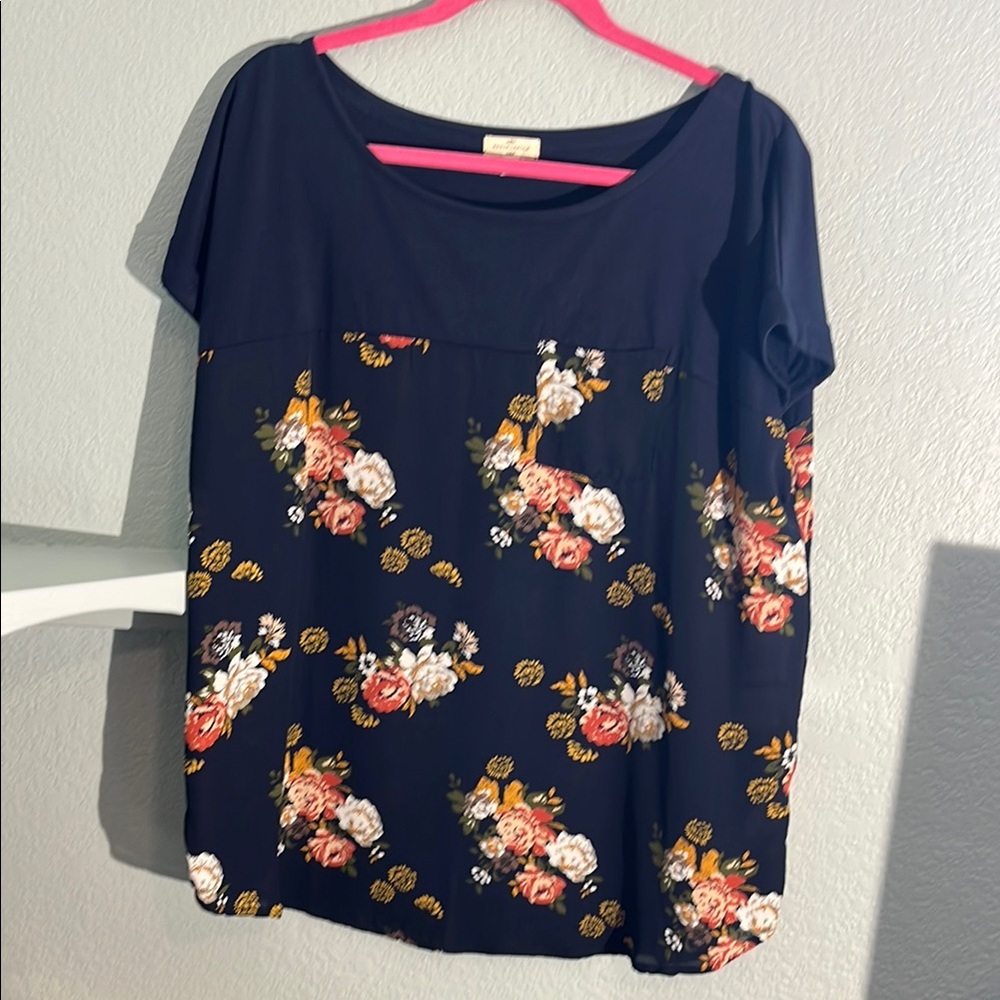 Floral Print Women's Top